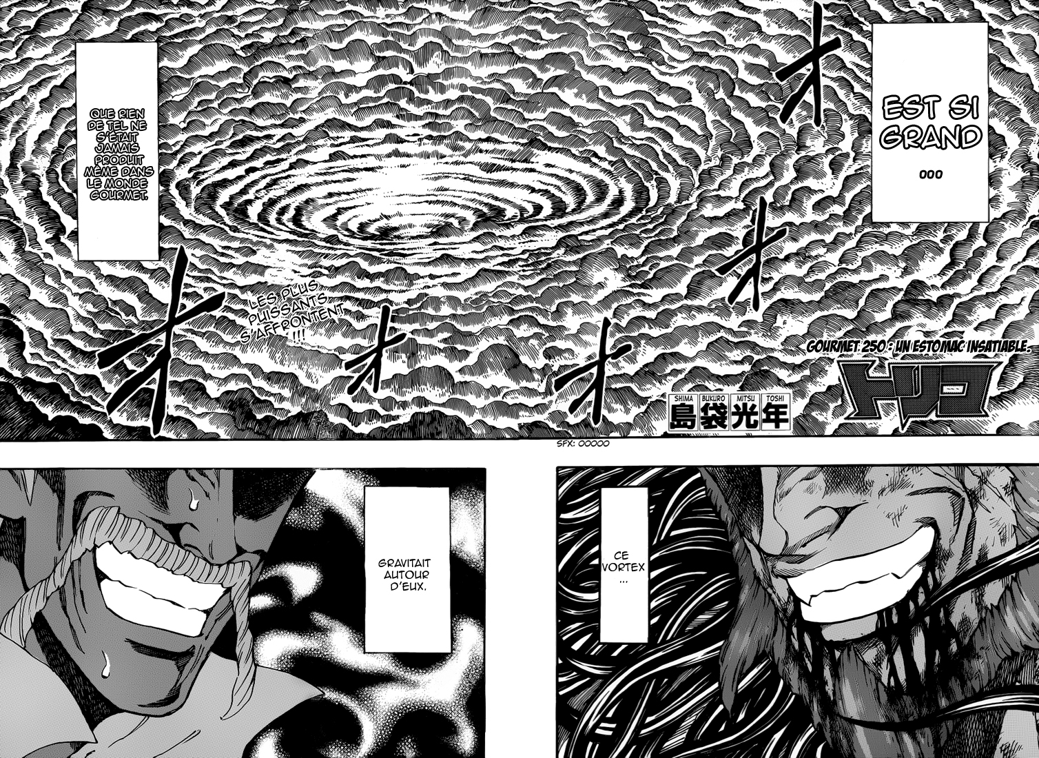 Lecture en ligne Toriko 250 page 3