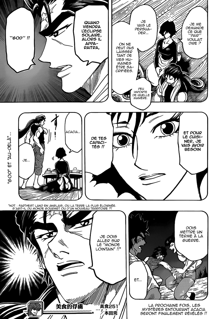 lecture en ligne Toriko 251 page 20