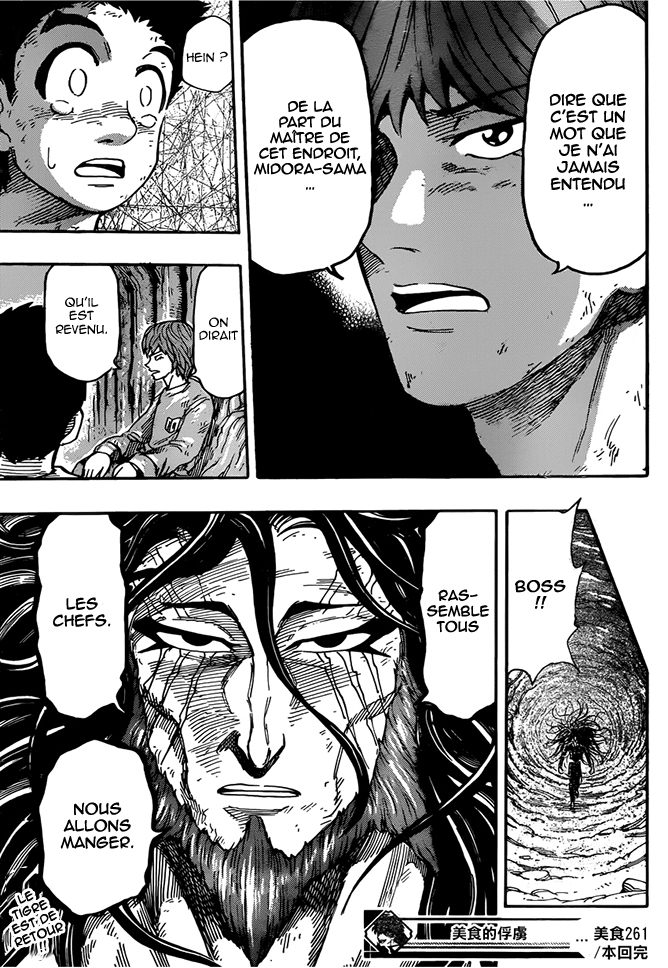 lecture en ligne Toriko 261 page 18