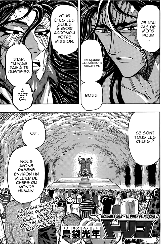 Lecture en ligne Toriko 262 page 2