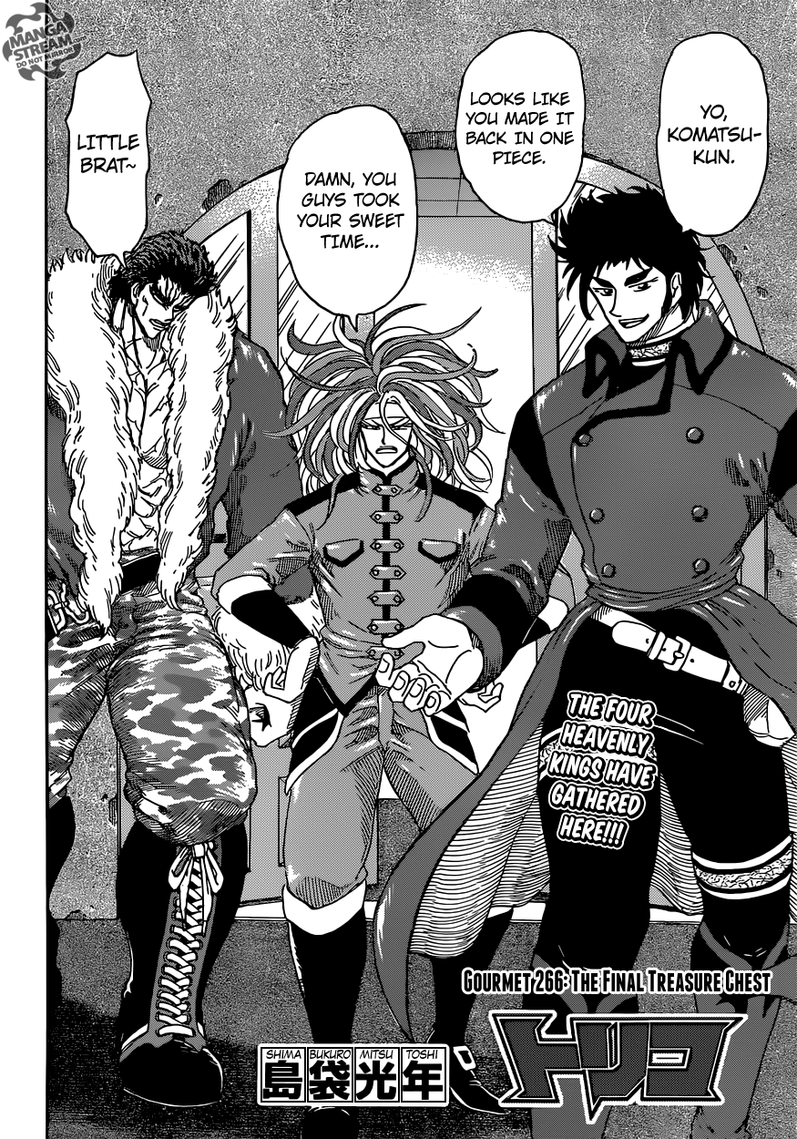 Lecture en ligne Toriko 266 page 3