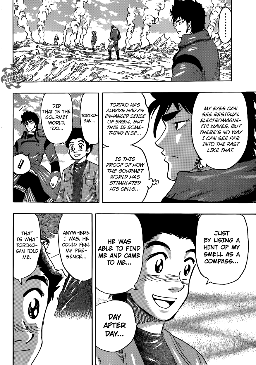 Lecture en ligne Toriko 266 page 15