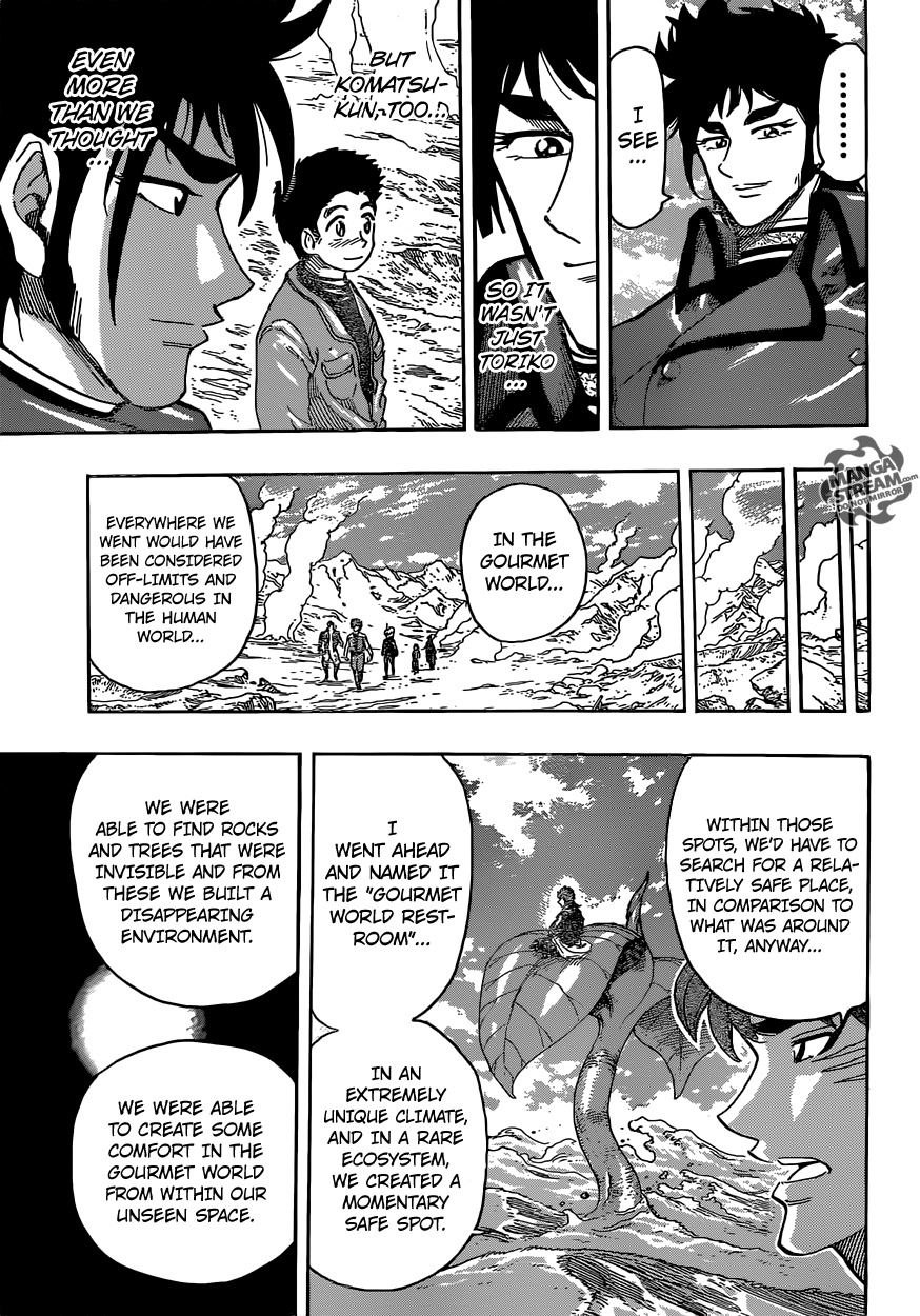 Lecture en ligne Toriko 266 page 16