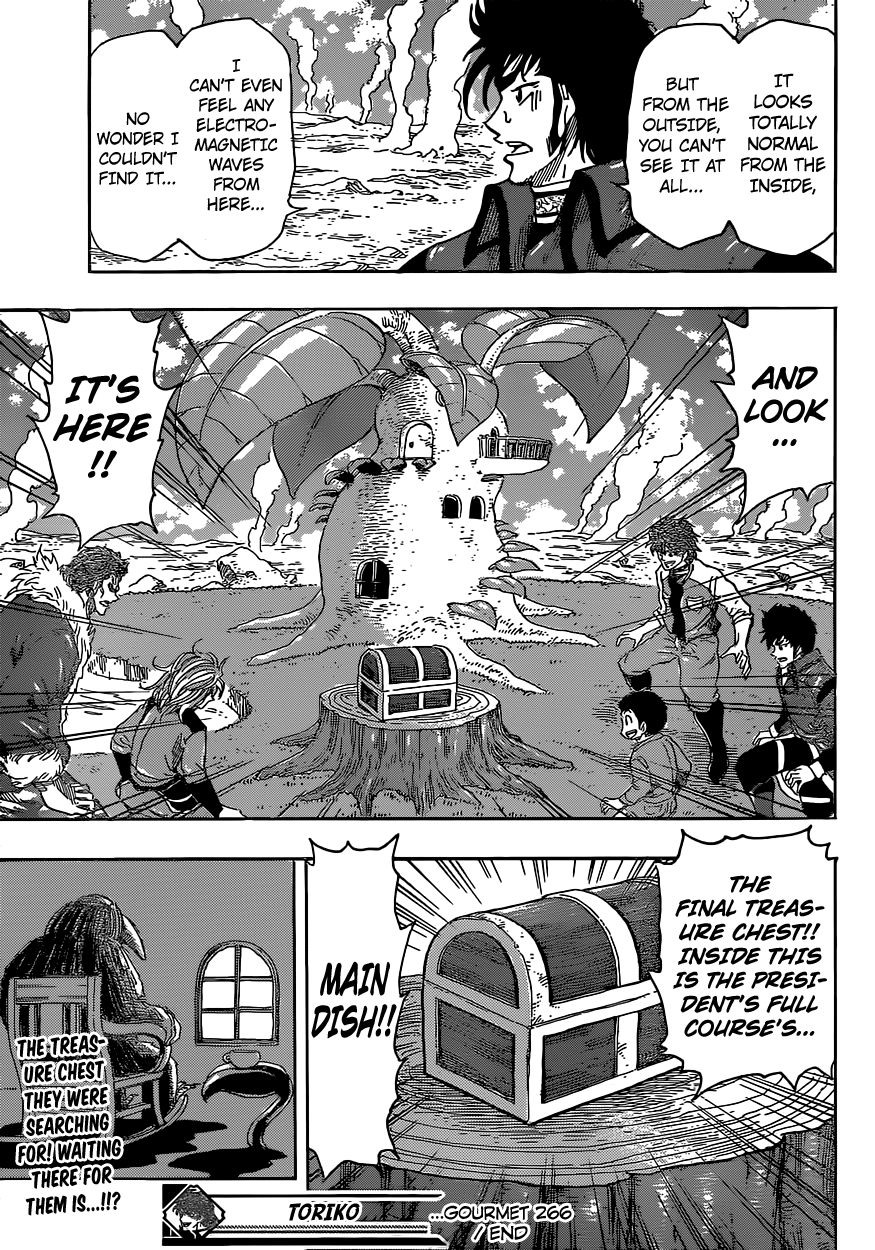 Lecture en ligne Toriko 266 page 20