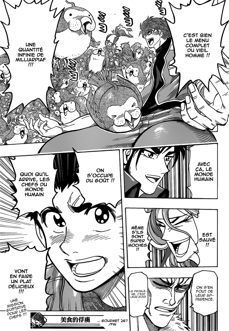 lecture en ligne Toriko 267 page 20