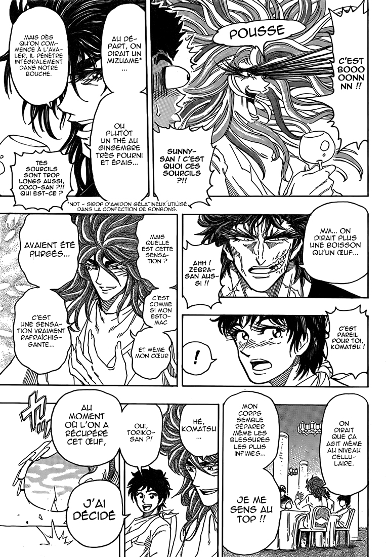 Lecture en ligne Toriko 268 page 17
