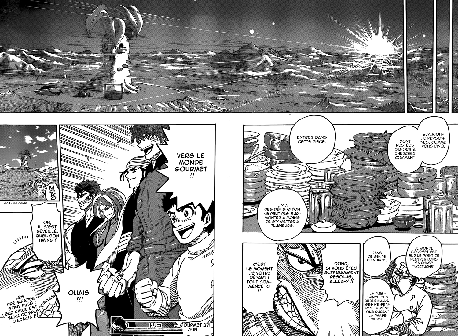 lecture en ligne Toriko 271 page 19