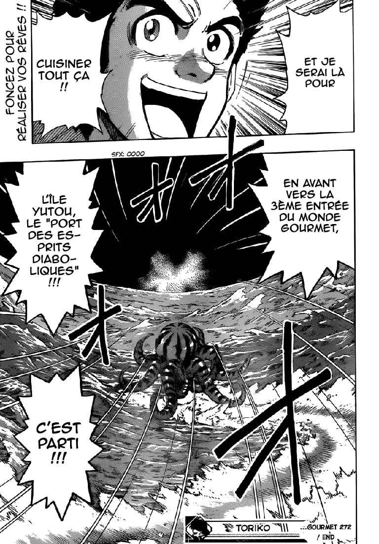 lecture en ligne Toriko 272 page 17