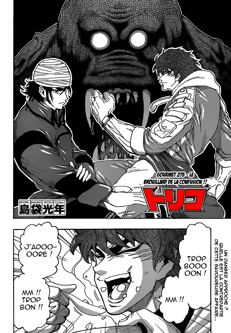 Lecture en ligne Toriko 275 page 3