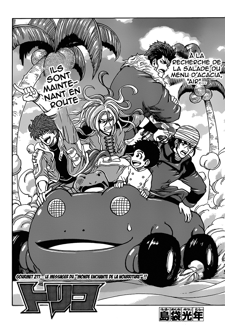 Lecture en ligne Toriko 277 page 3