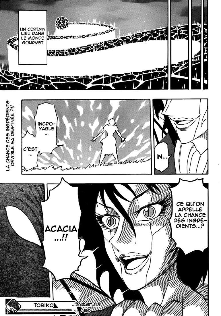 lecture en ligne Toriko 278 page 17