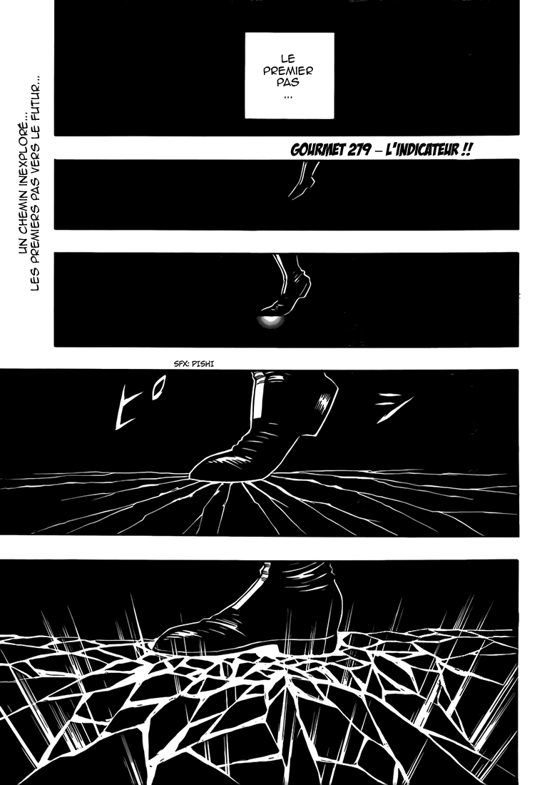 Lecture en ligne Toriko 279 page 3
