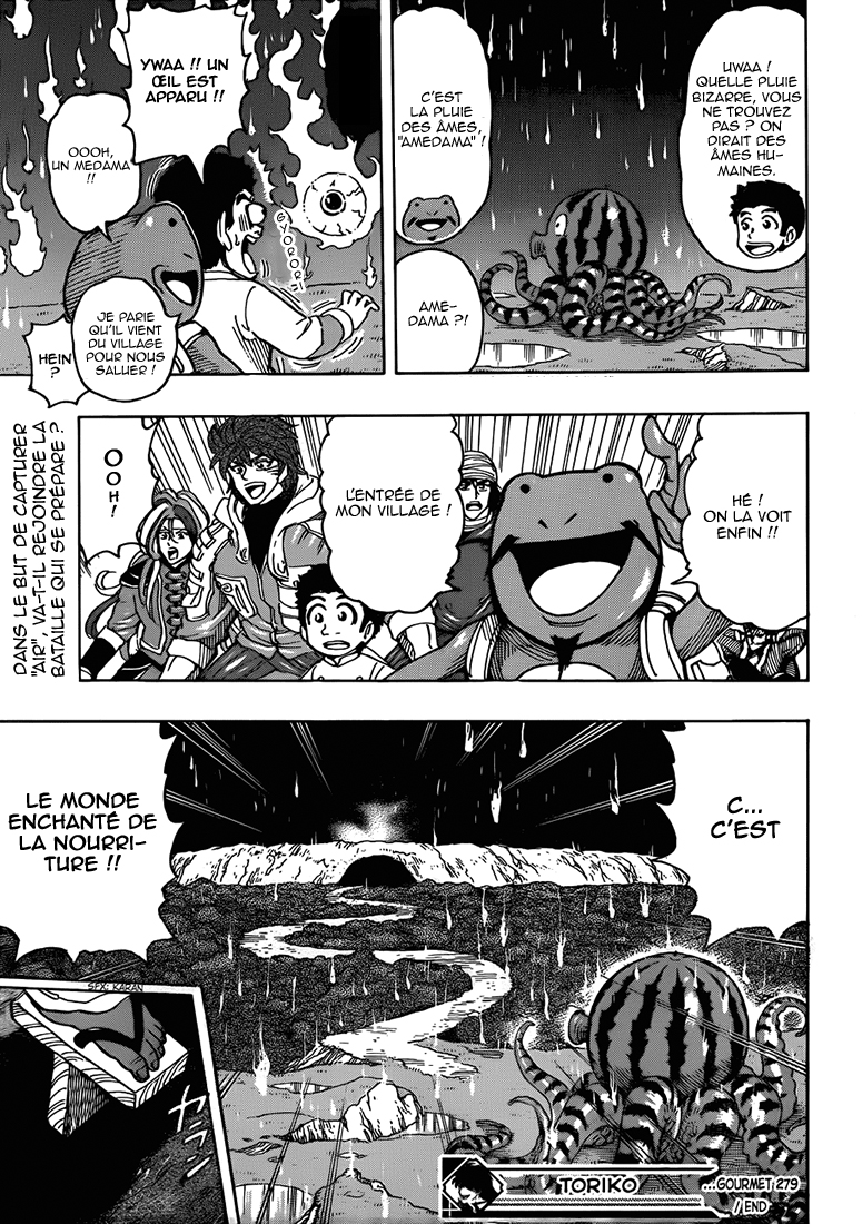 lecture en ligne Toriko 279 page 19