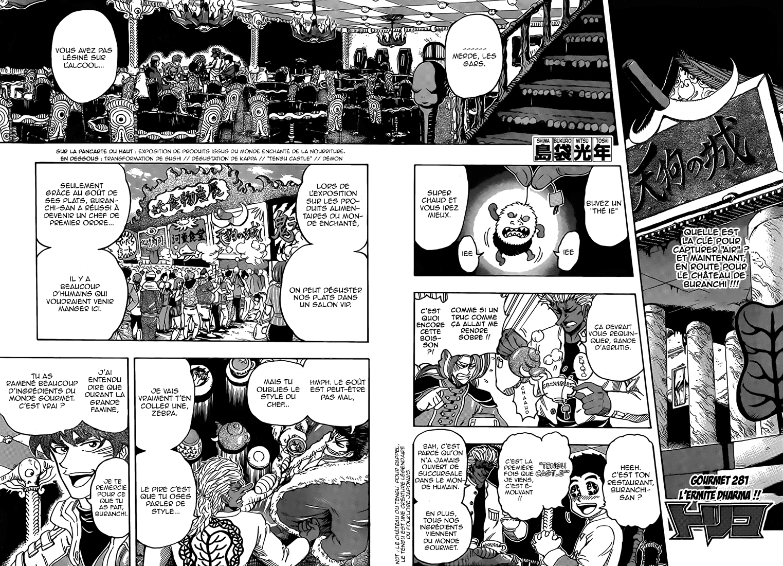 Lecture en ligne Toriko 281 page 3