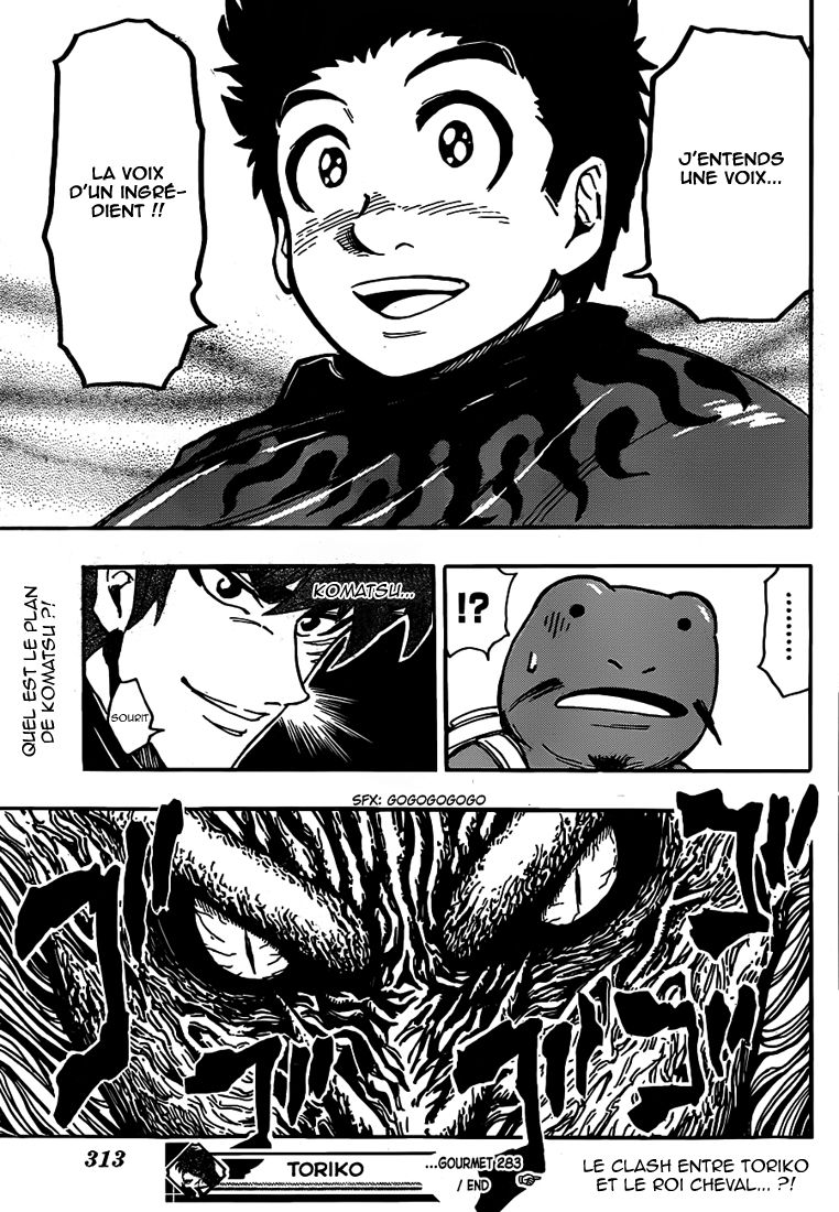 lecture en ligne Toriko 283 page 18