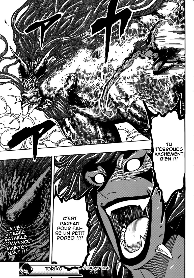 lecture en ligne Toriko 286 page 19