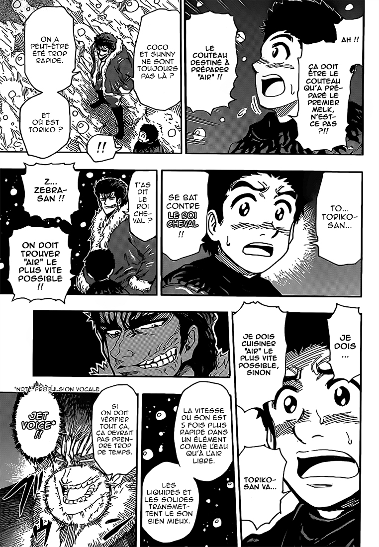 Lecture en ligne Toriko 287 page 13