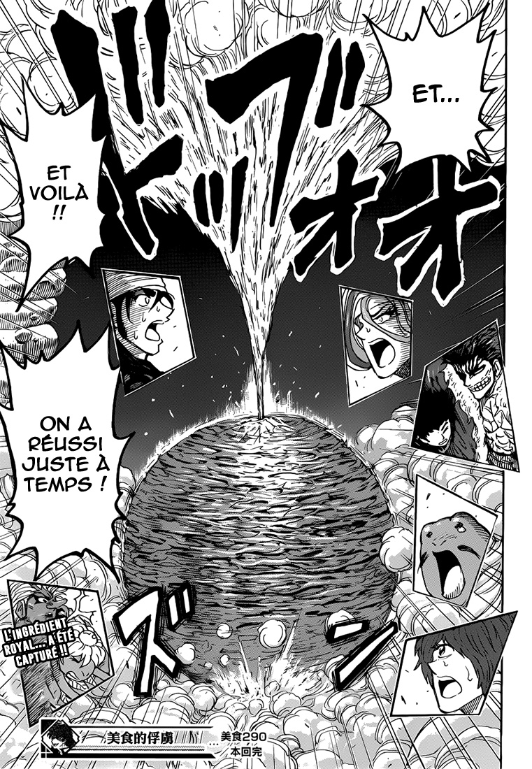 lecture en ligne Toriko 289 page 19