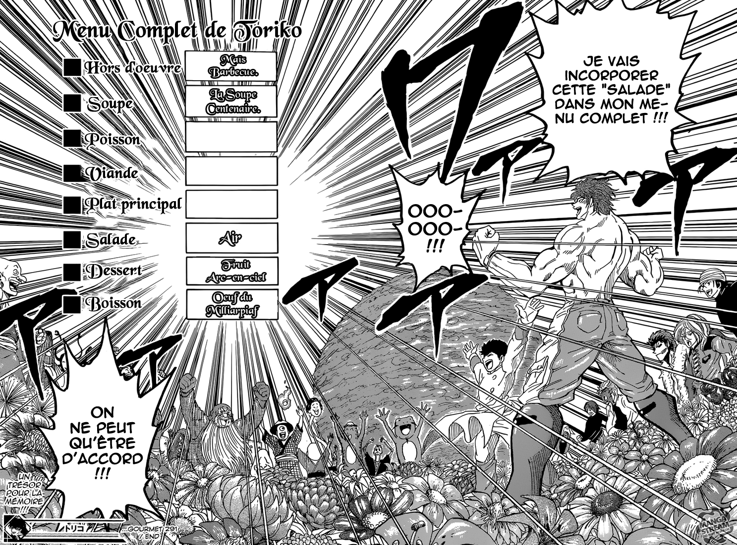 lecture en ligne Toriko 291 page 17