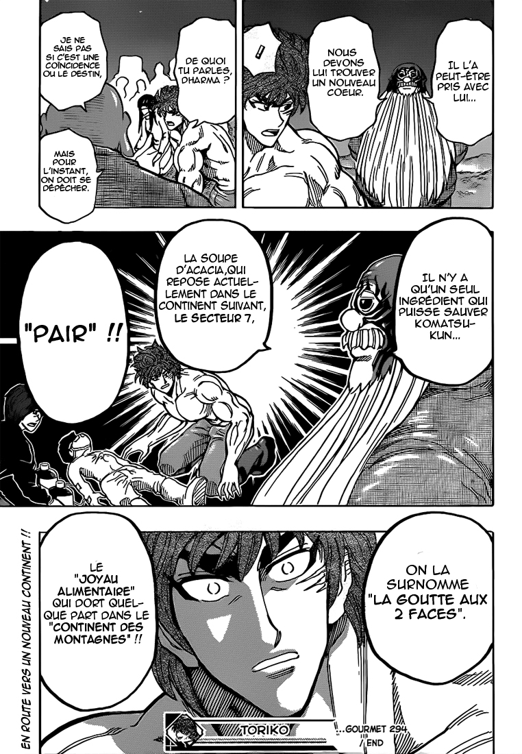 lecture en ligne Toriko 294 page 20