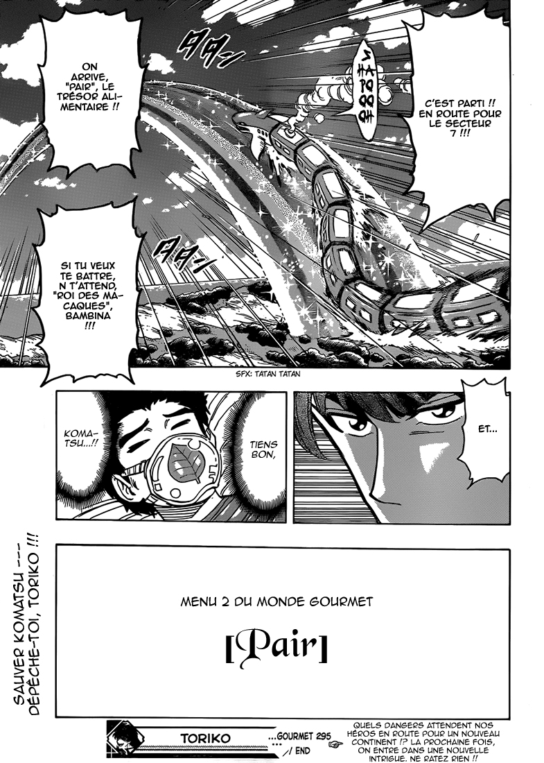 lecture en ligne Toriko 295 page 20