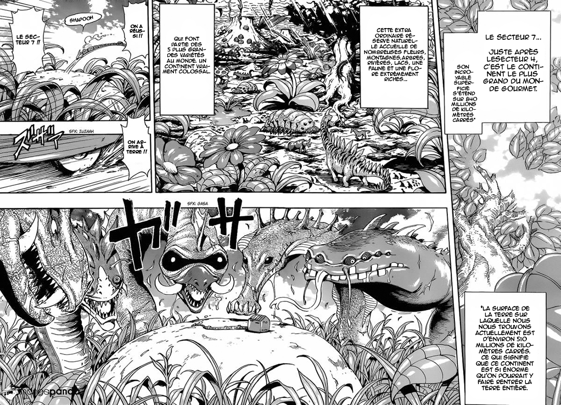 Lecture en ligne Toriko 296 page 10