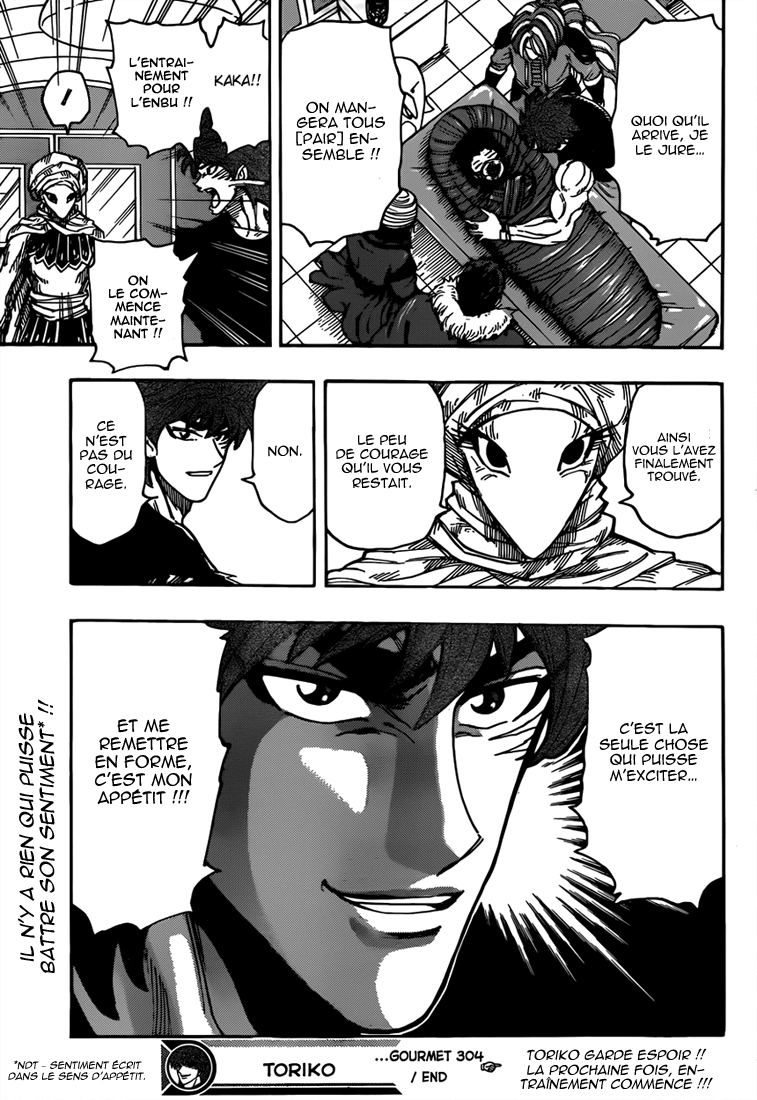 lecture en ligne Toriko 304 page 20
