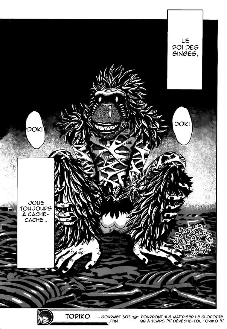 lecture en ligne Toriko 305 page 17