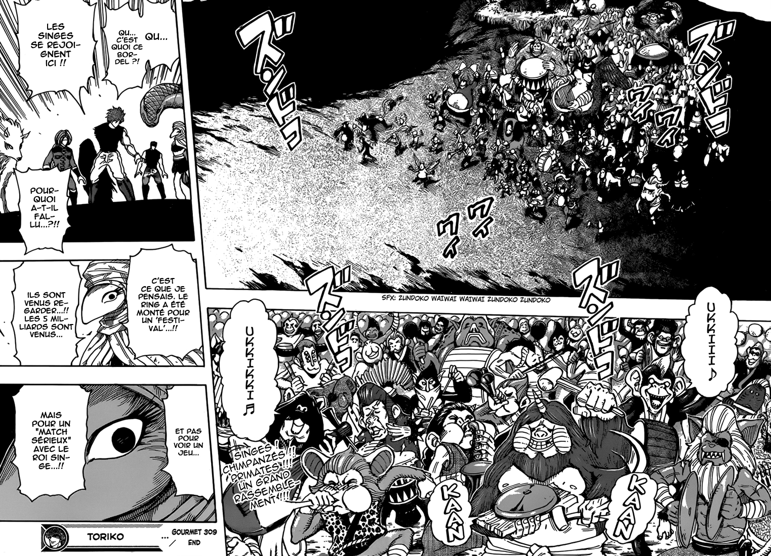 lecture en ligne Toriko 309 page 18