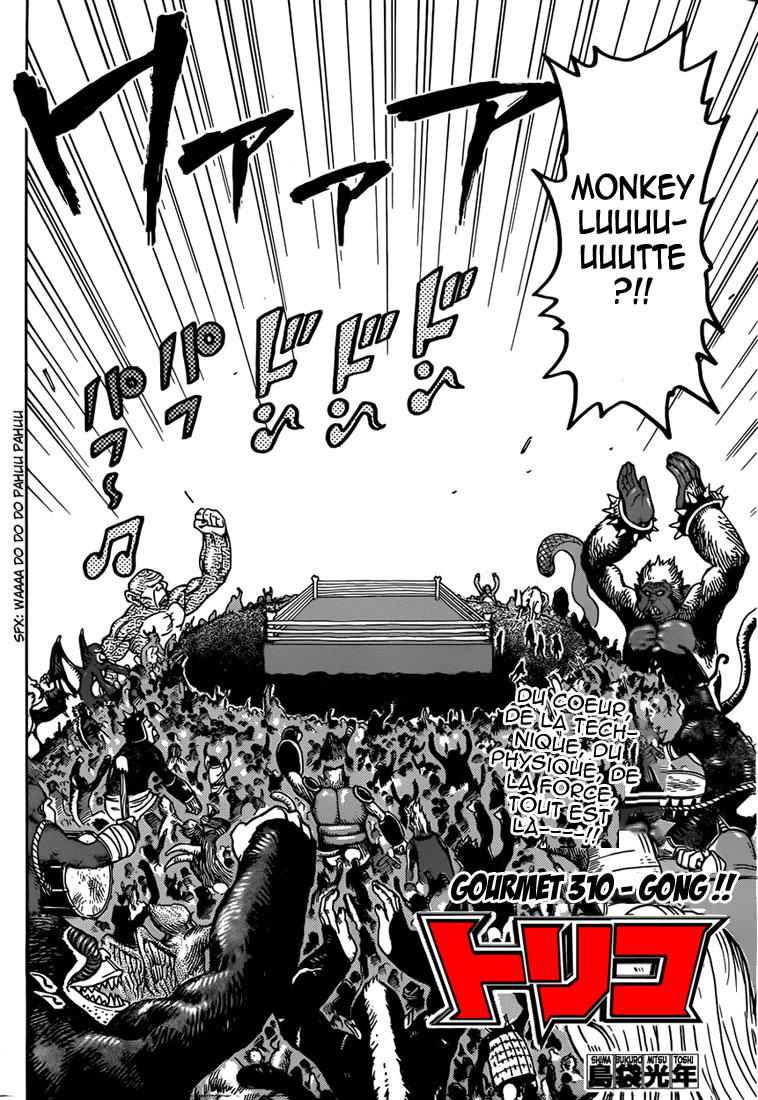 Lecture en ligne Toriko 310 page 5