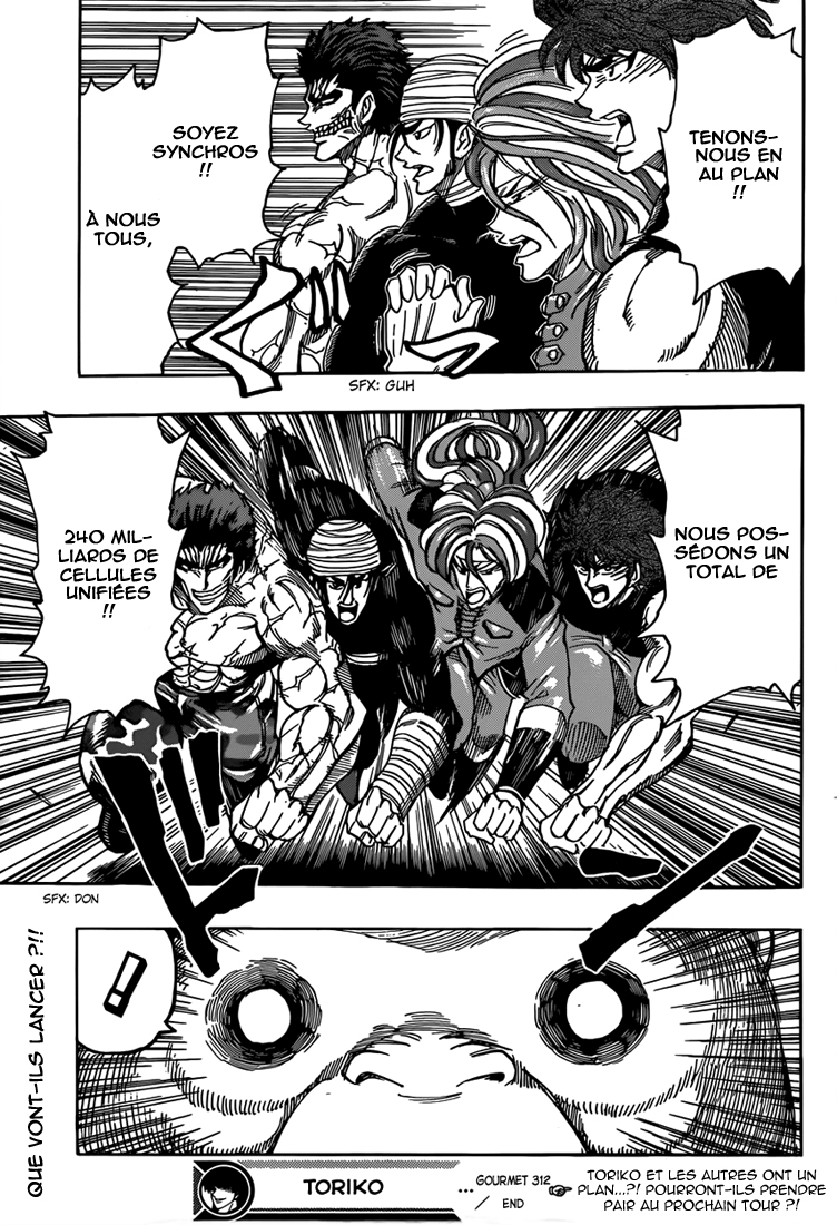 lecture en ligne Toriko 312 page 17