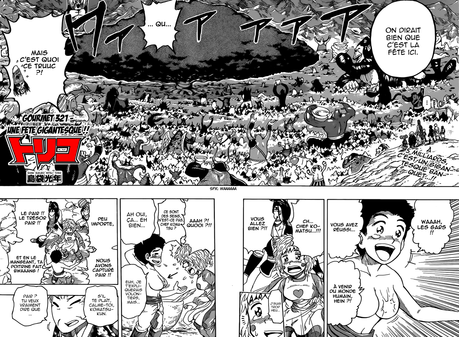 Lecture en ligne Toriko 321 page 5