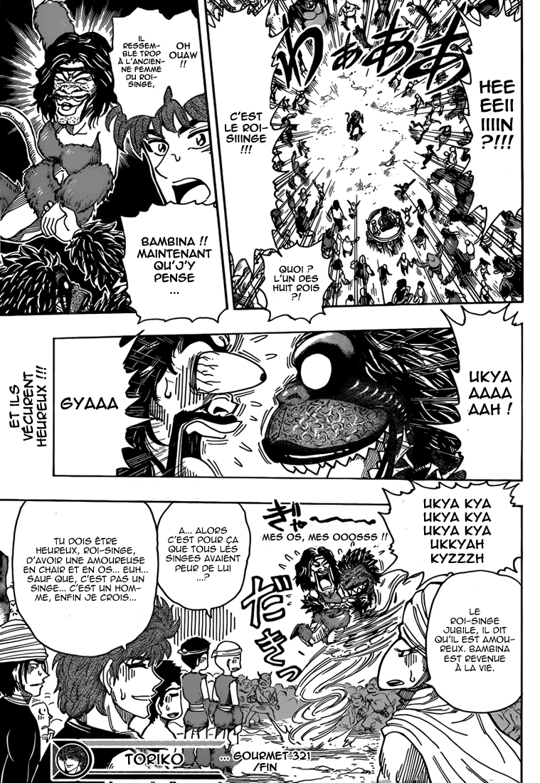 lecture en ligne Toriko 321 page 19