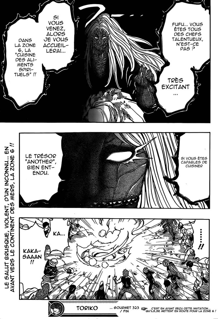 lecture en ligne Toriko 323 page 20