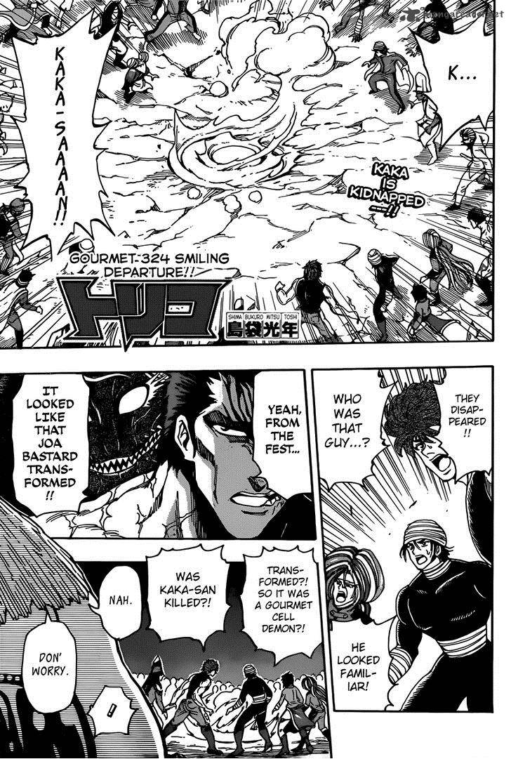 Lecture en ligne Toriko 324 page 1