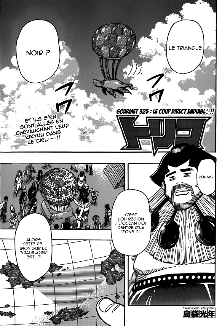 Lecture en ligne Toriko 325 page 2