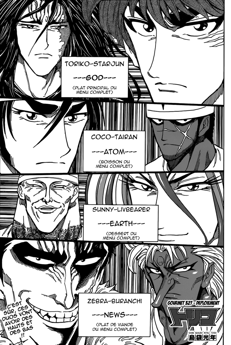 Lecture en ligne Toriko 327 page 2