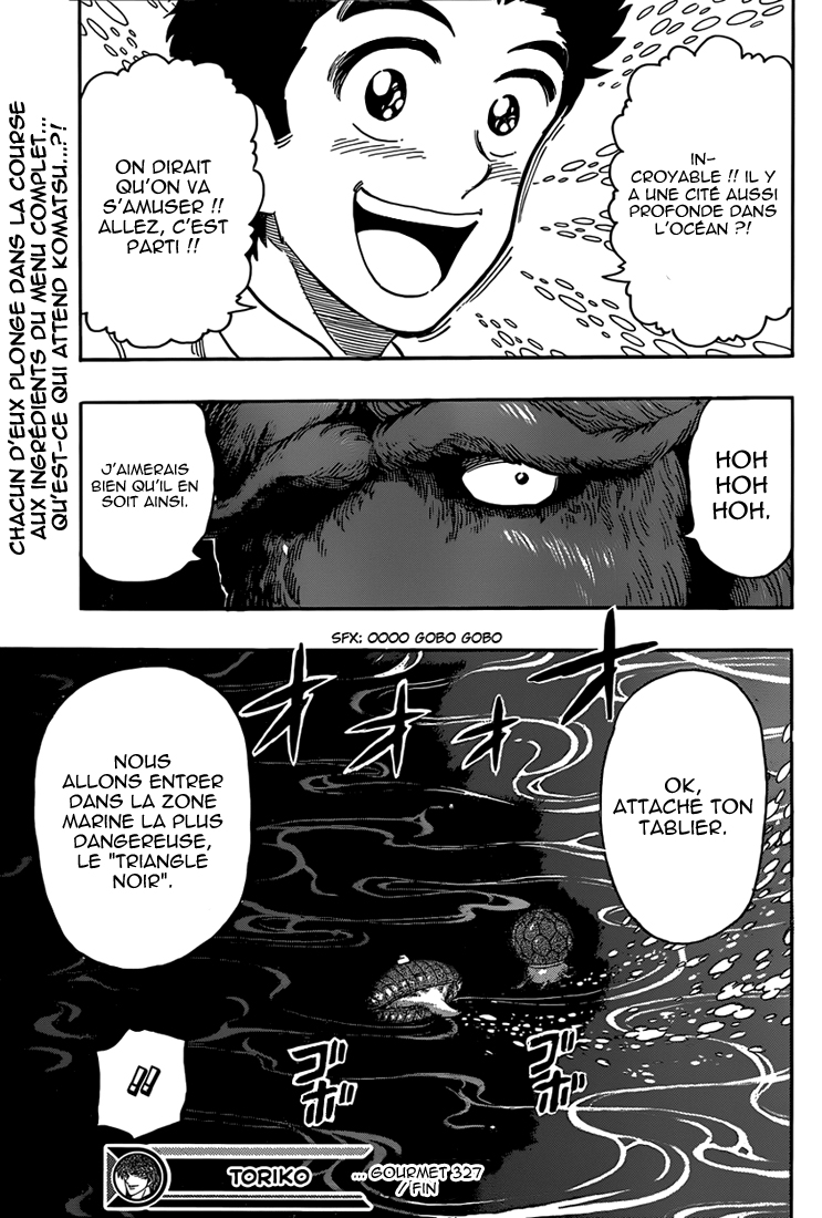 lecture en ligne Toriko 327 page 19
