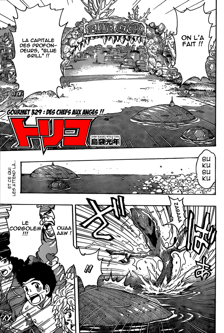 Lecture en ligne Toriko 329 page 2