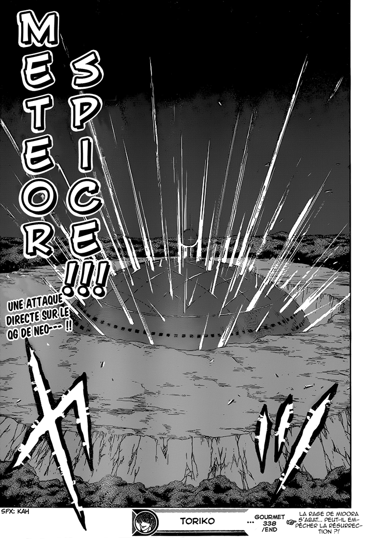 Lecture en ligne Toriko 338 page 20