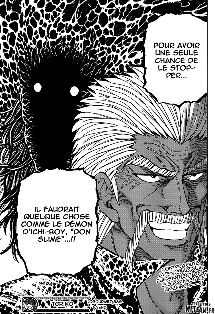 lecture en ligne Toriko 339 page 18