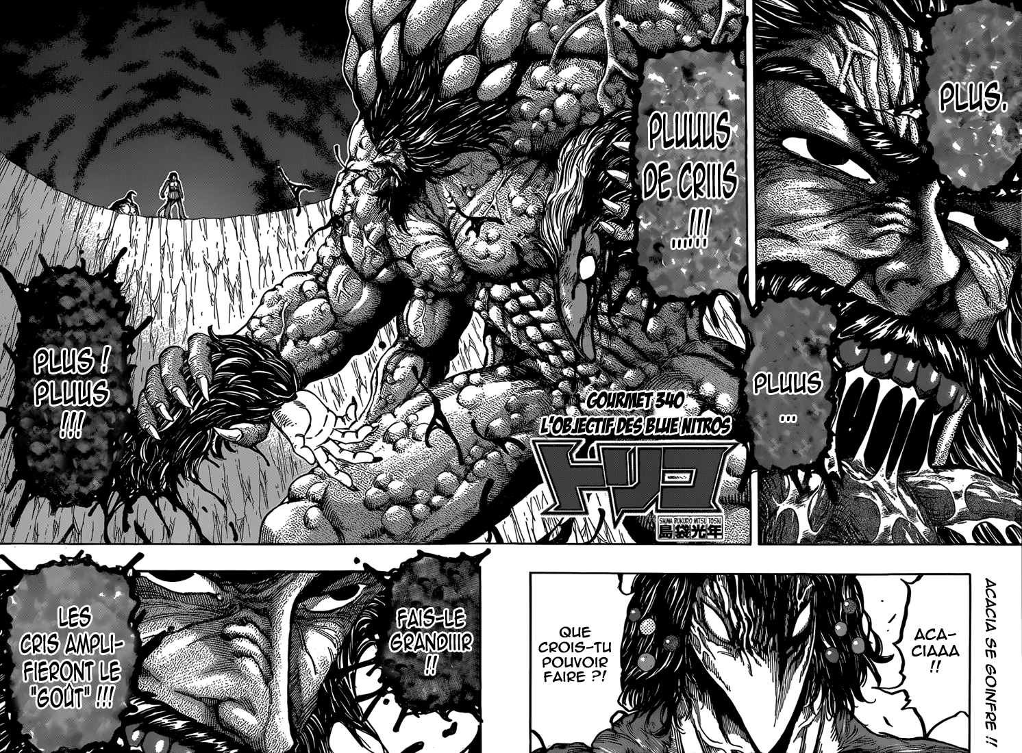 Lecture en ligne Toriko 340 page 3
