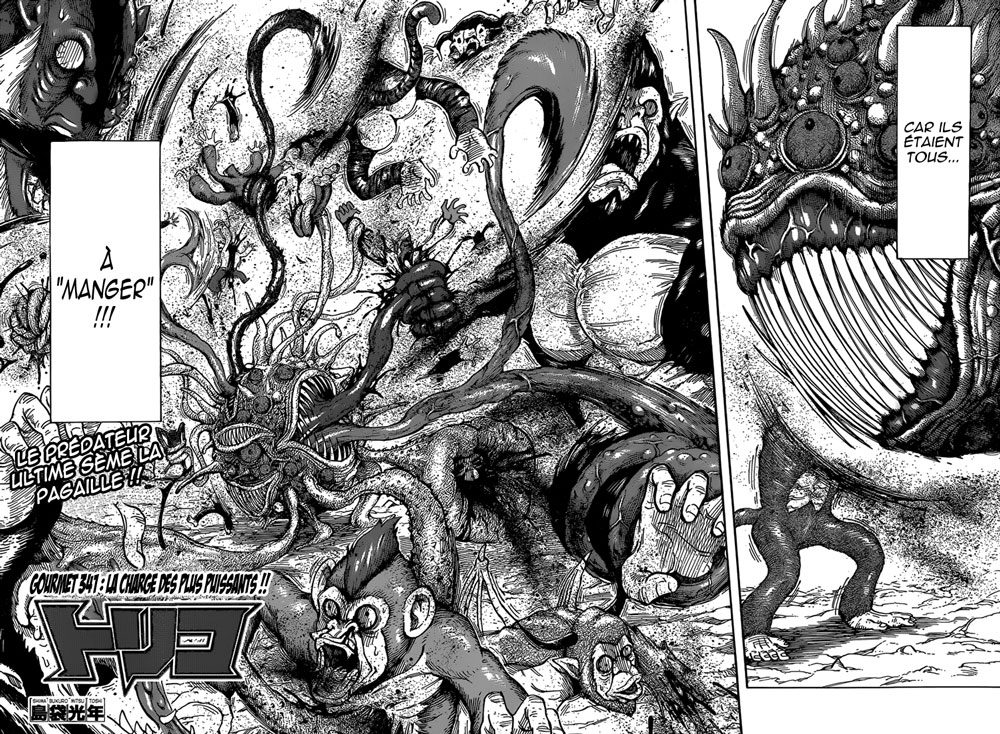 Lecture en ligne Toriko 341 page 3