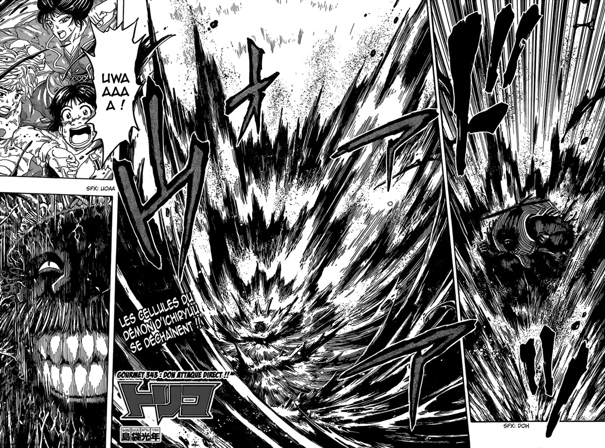 Lecture en ligne Toriko 343 page 3