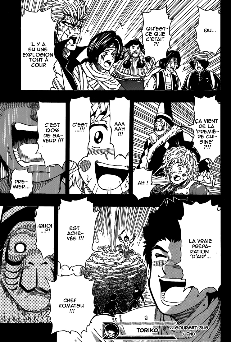 lecture en ligne Toriko 345 page 17