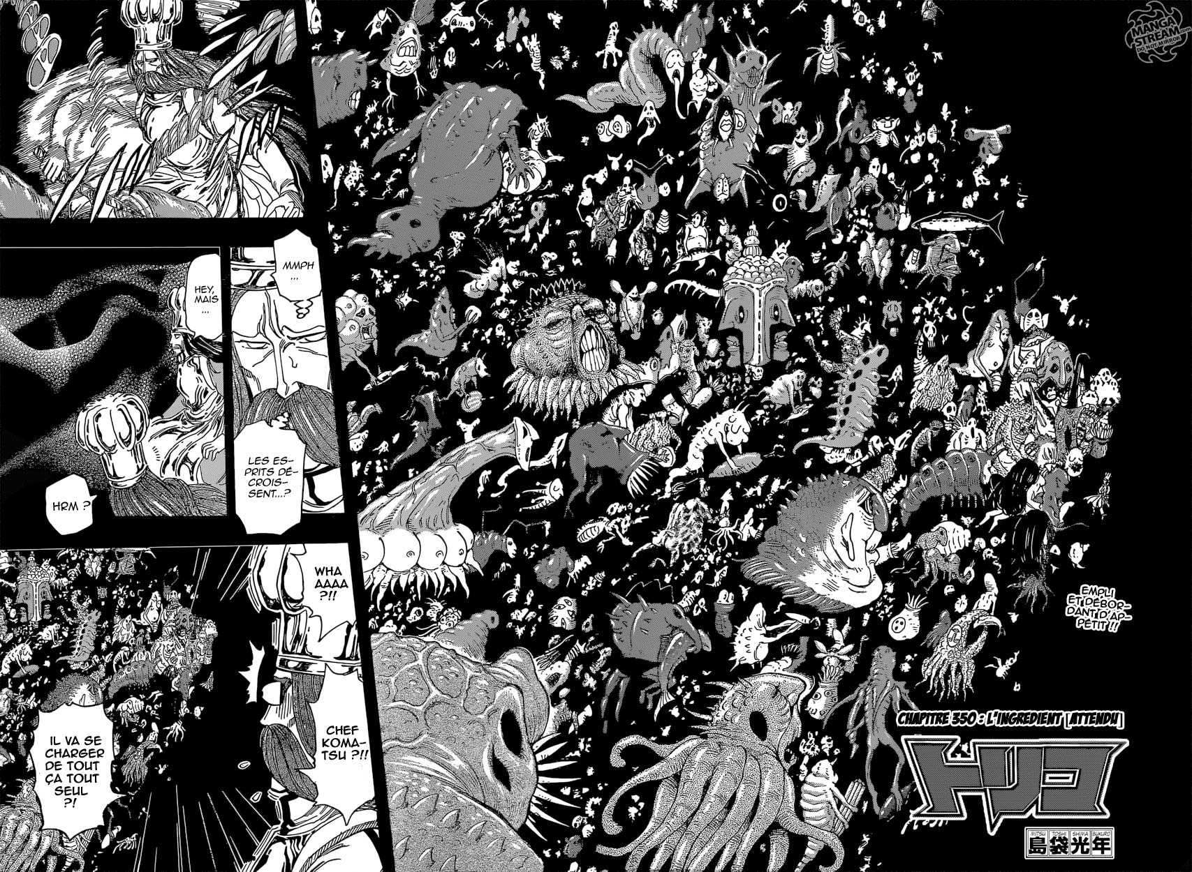 Lecture en ligne Toriko 350 page 3