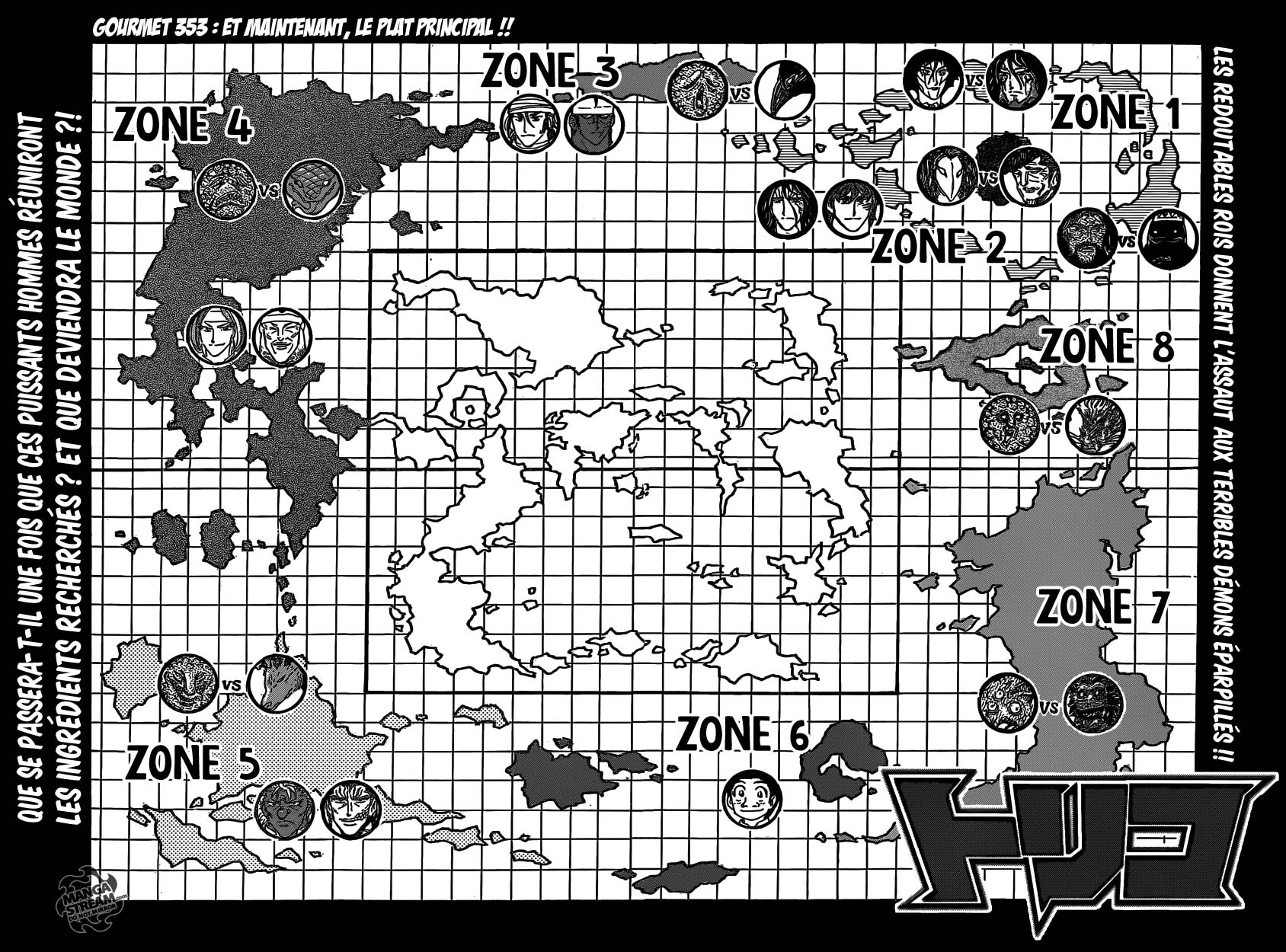 Lecture en ligne Toriko 353 page 3