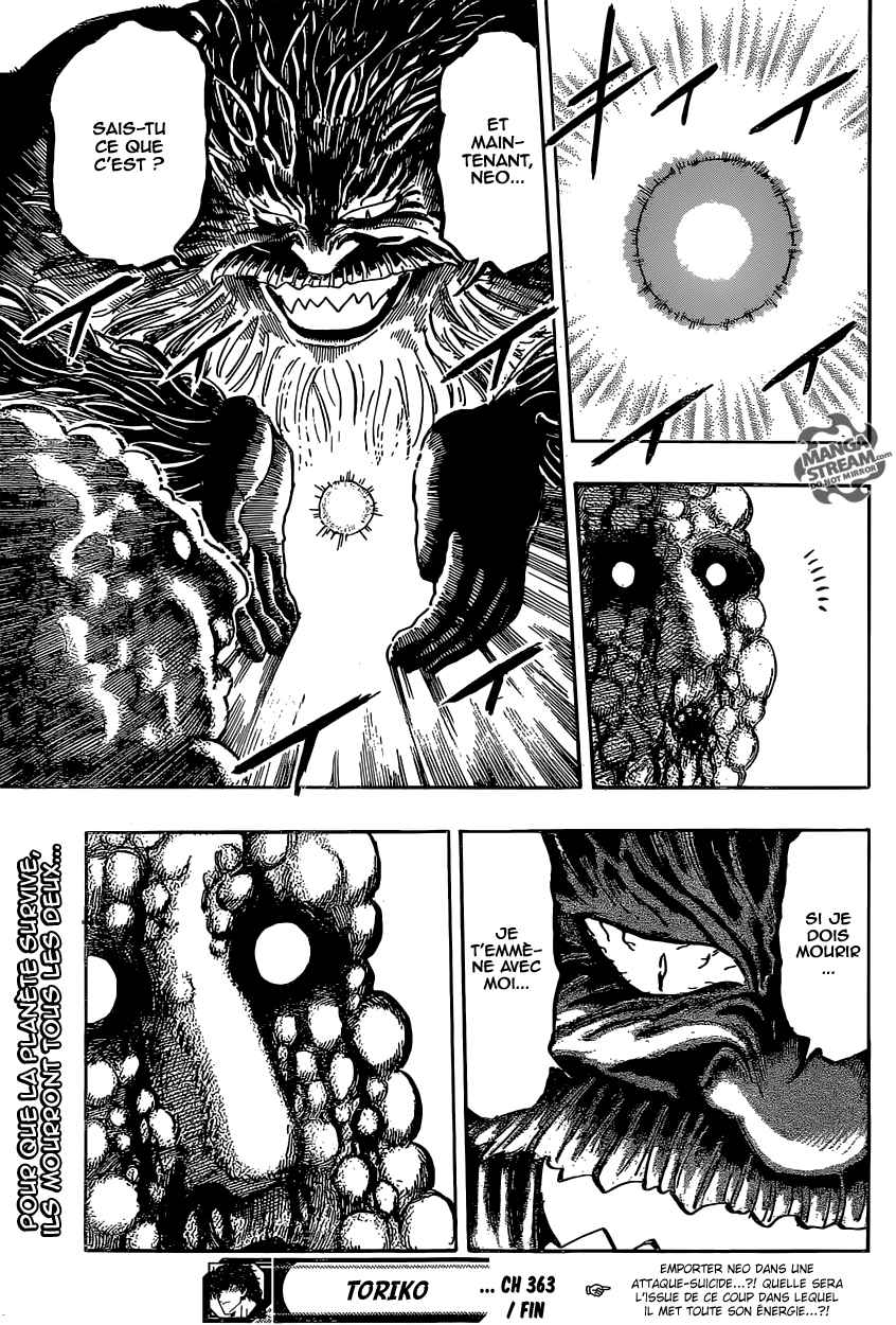 lecture en ligne Toriko 363 page 19