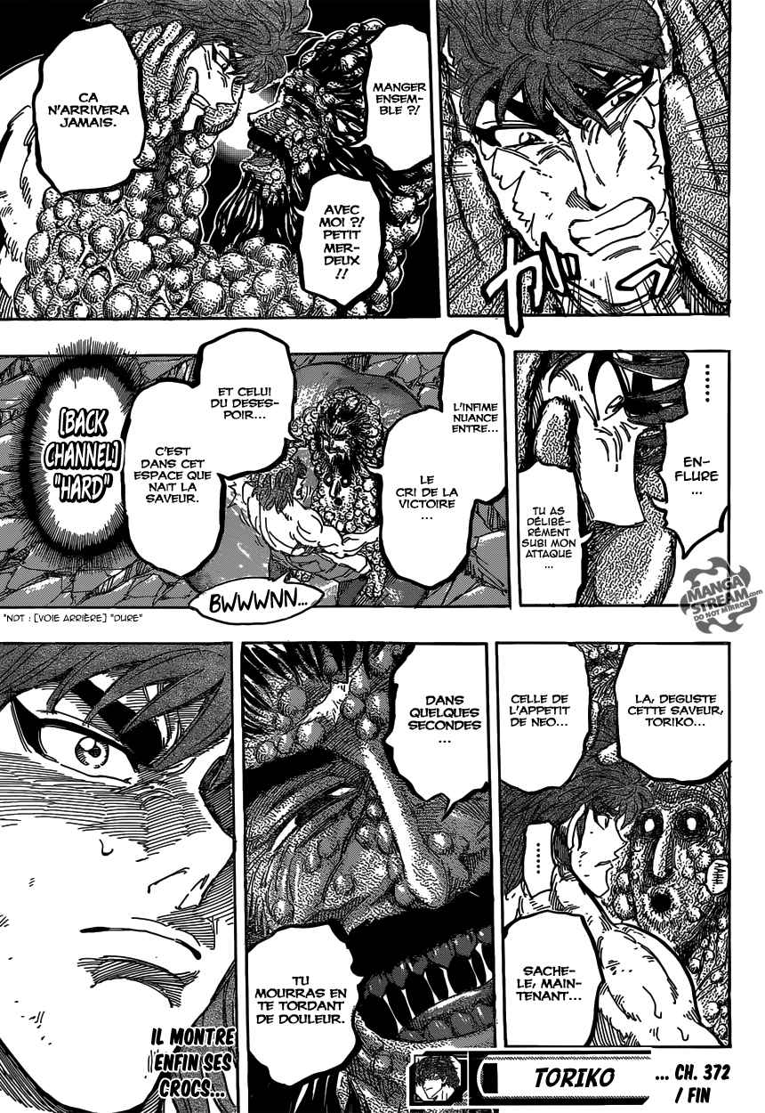 lecture en ligne Toriko 372 page 20