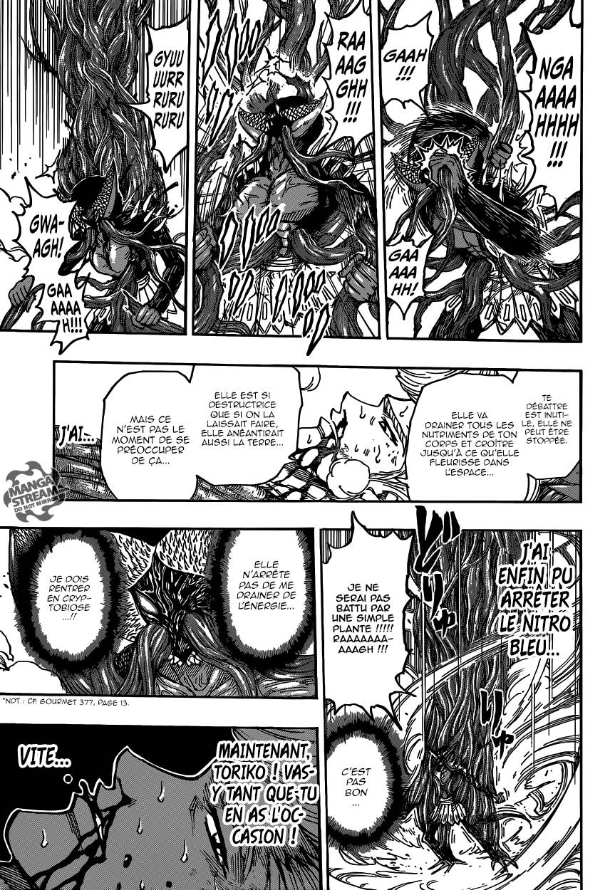 Lecture en ligne Toriko 379 page 12